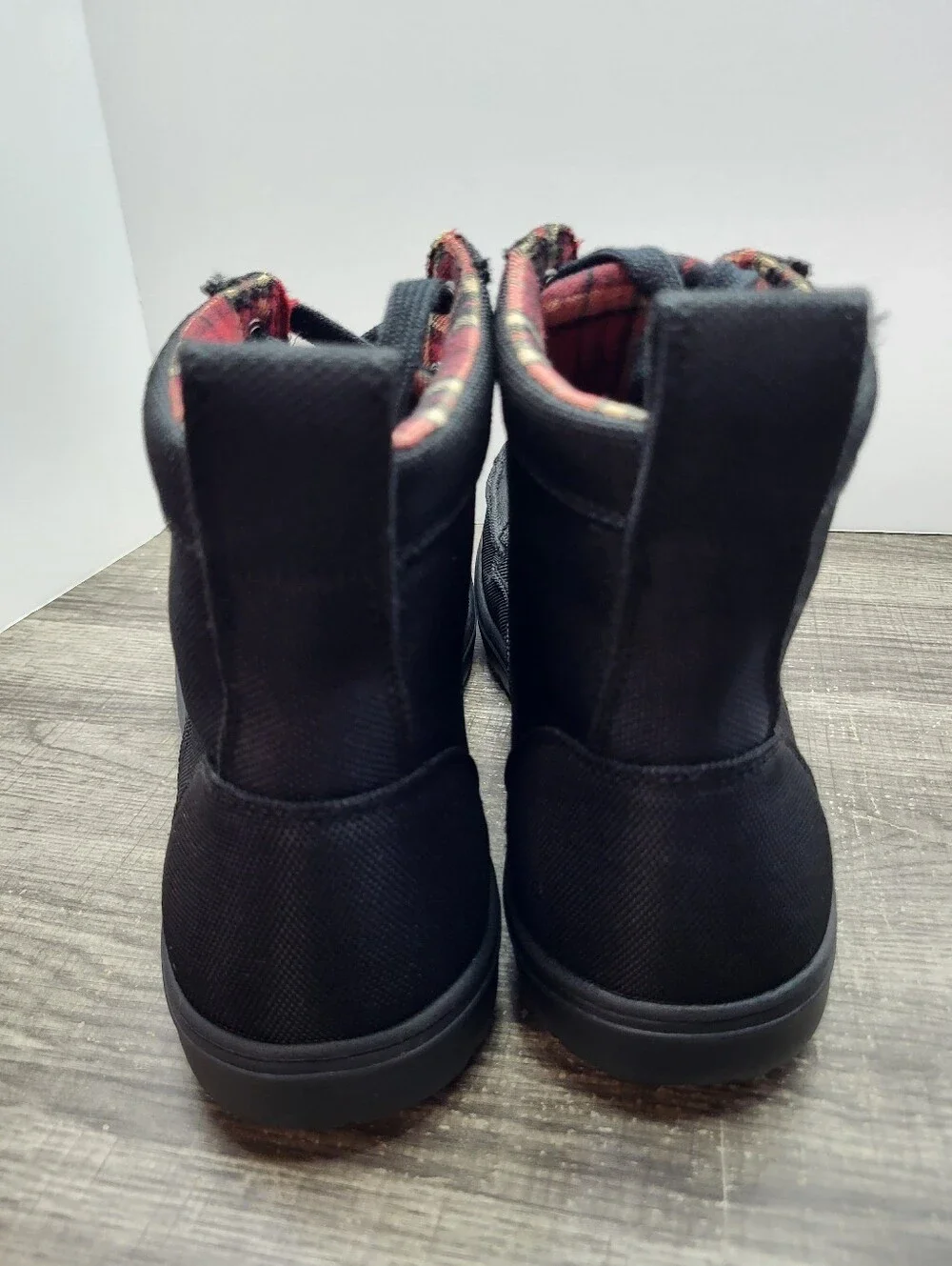 Lems Boulder Minimalist Walking Boots Black Men’s Size 13 No Insoles